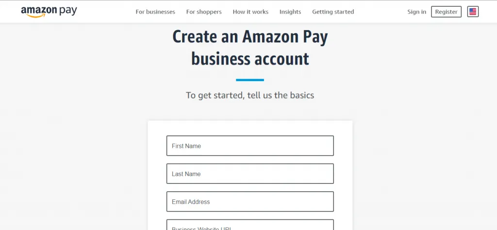amazon pay business account