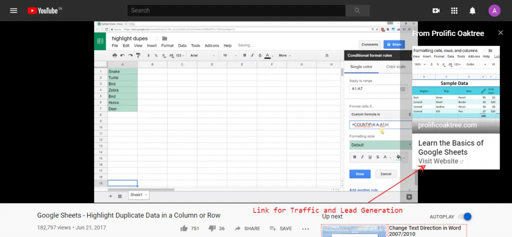 youtube video screenshot