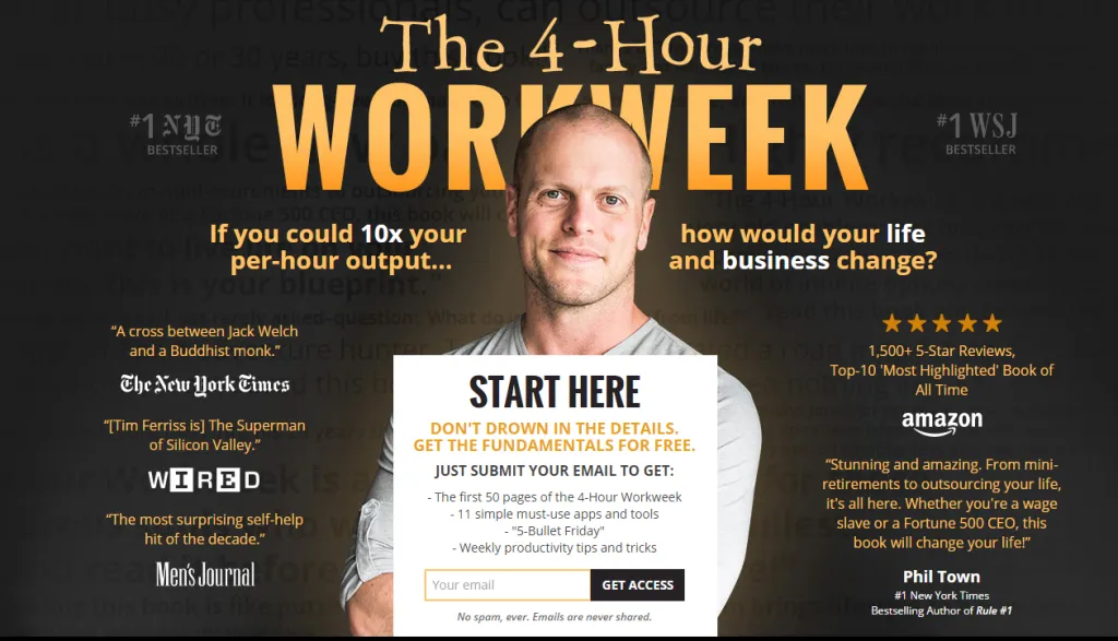 Four Hour Work Week