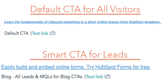 HubSpot CTA Button