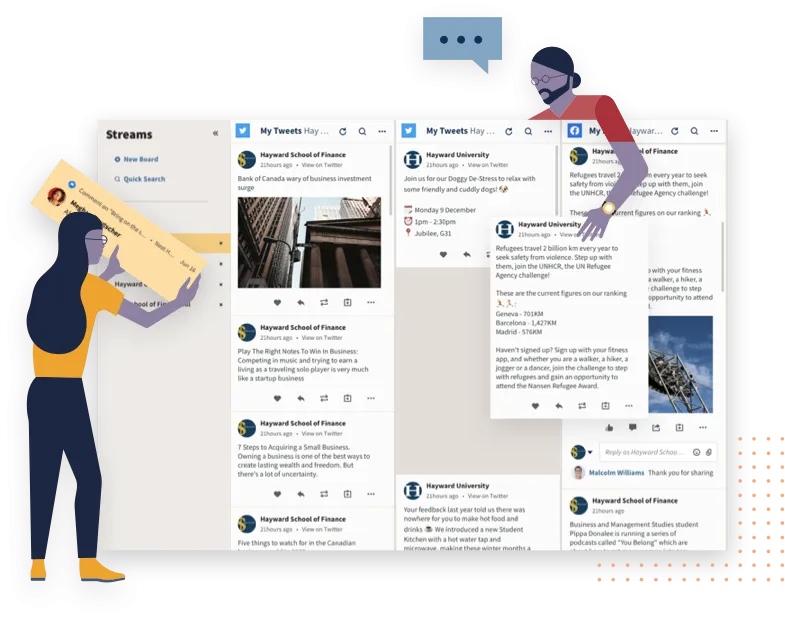Hootsuite engage feature