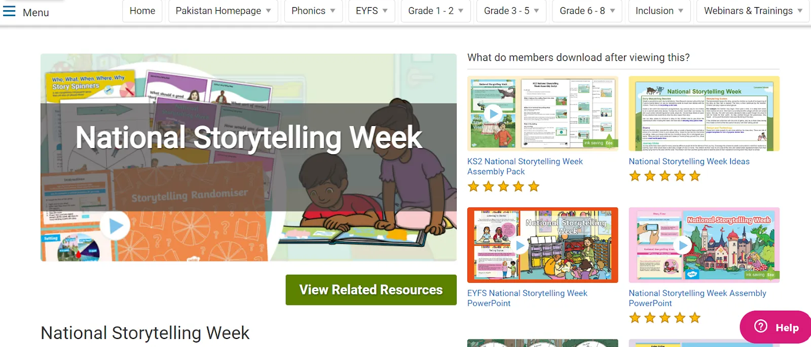February newsletter ideas: National storytelling week newsletter