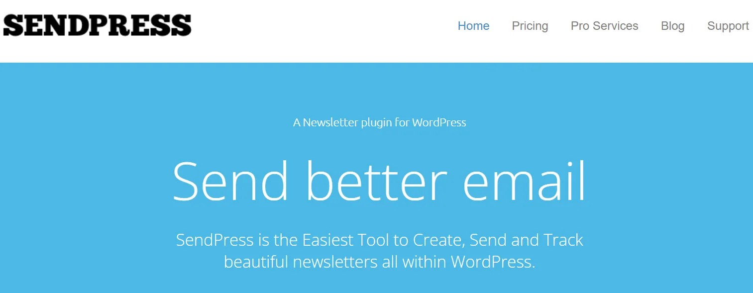 Best WordPress email marketing plugins: SendPress
