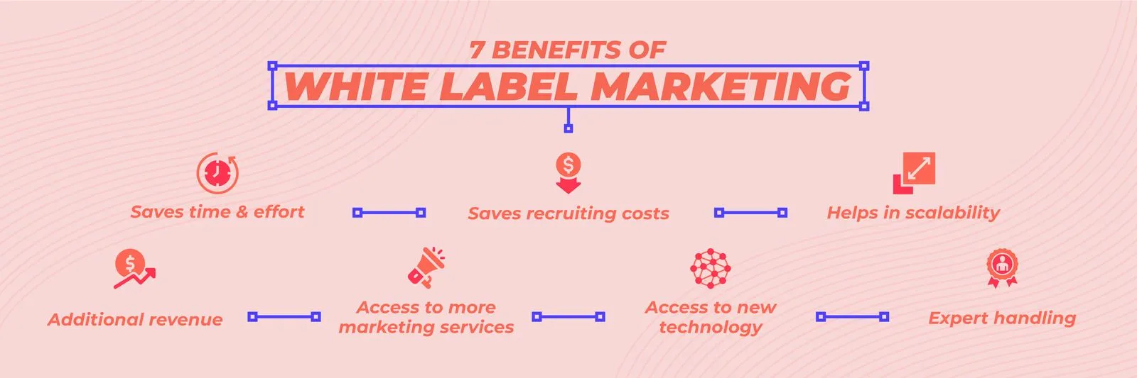 Infographic: 7 Benefits of white label marketing