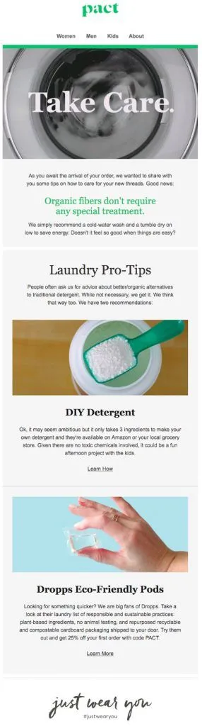 product care tips