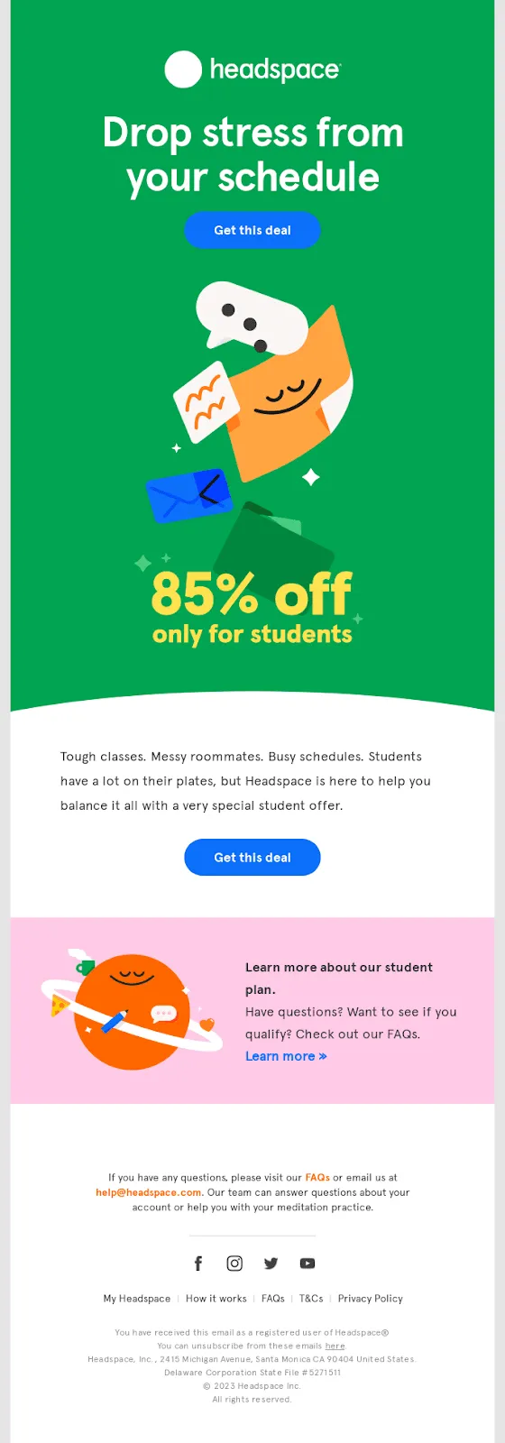 Marketing automation example: Re-engagement emails