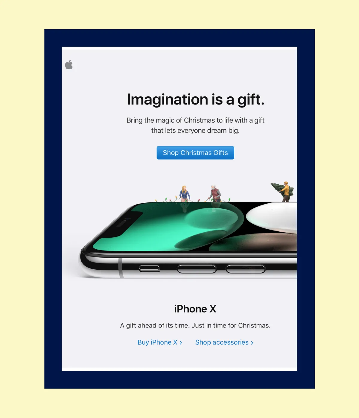 iphone email design