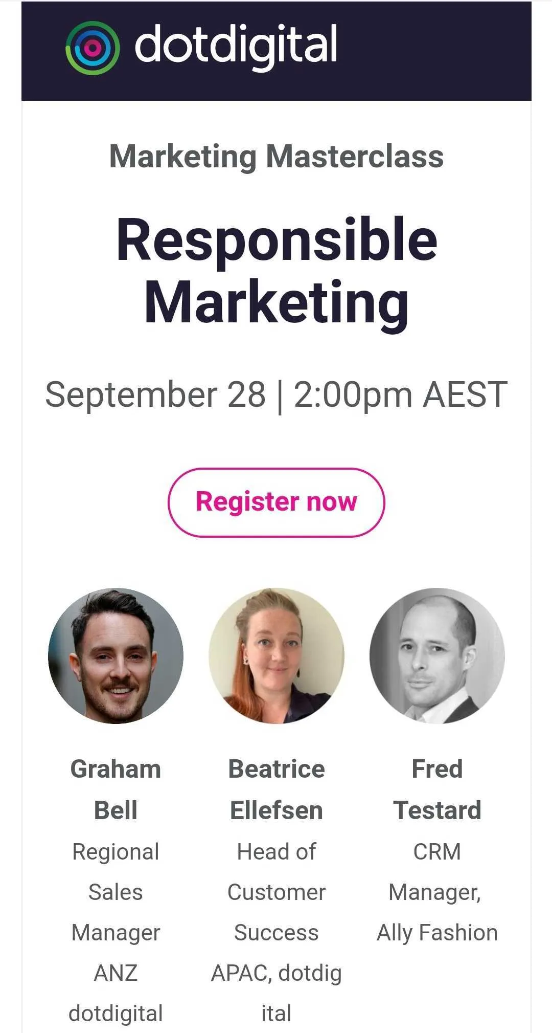 email from dotdigital
