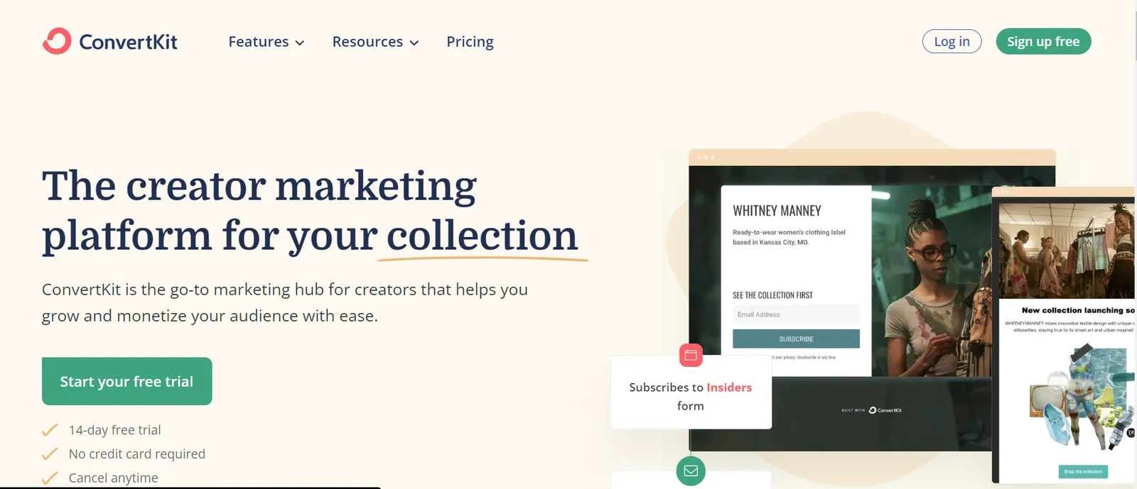 Best email newsletter software: ConvertKit