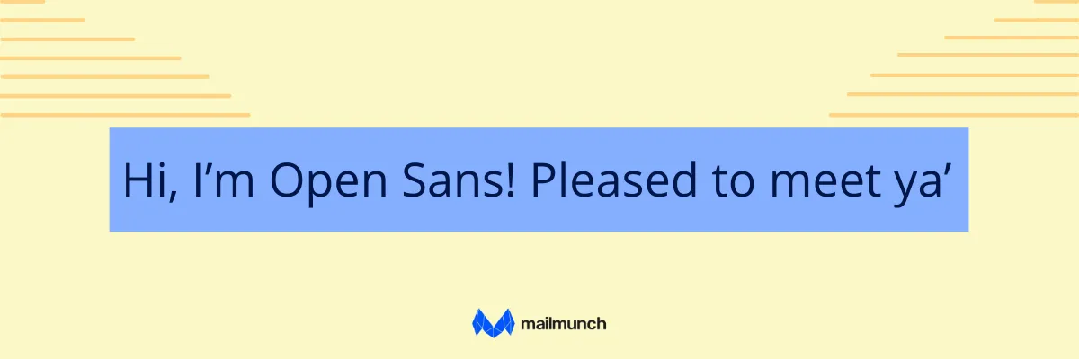 Open Sans