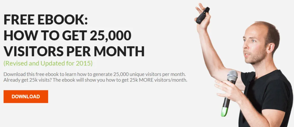 How to get 25000 visitors per month guide
