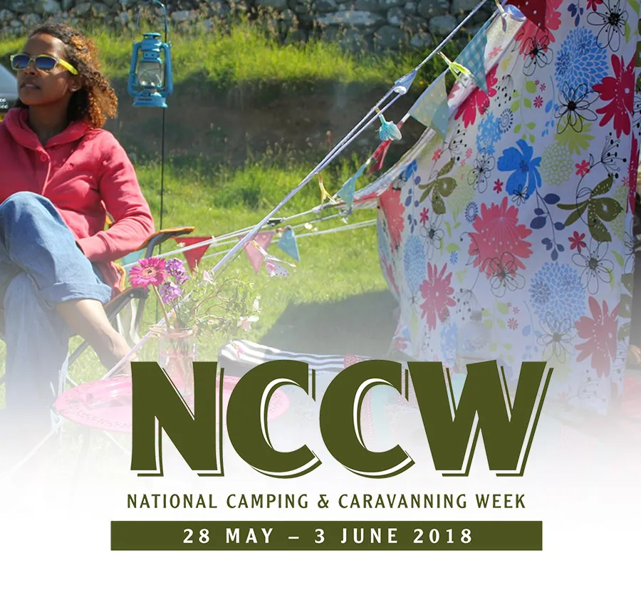 June Newsletter Ideas example: National Camping Week
