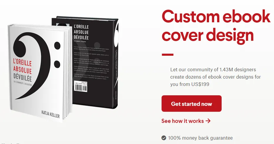 ebook cover 99designs