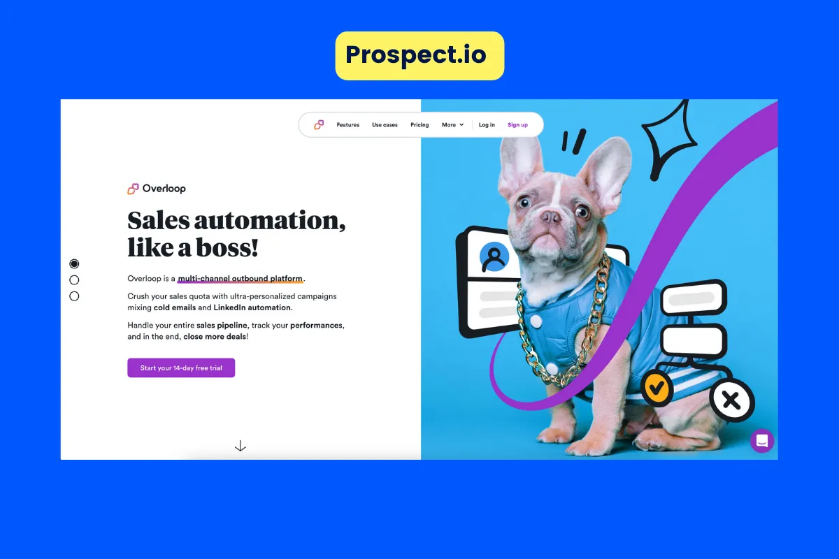Best lead generation tool - Prospect.io