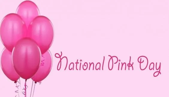 June newsletter ideas example: National Pink Day