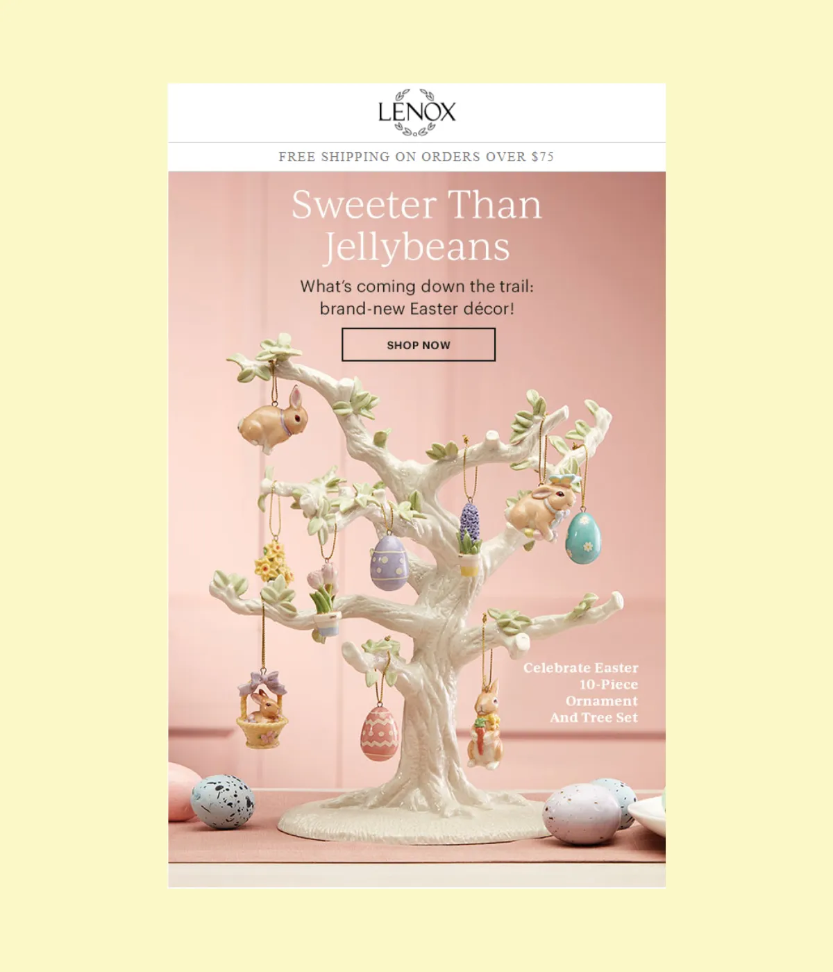 lenox easter email