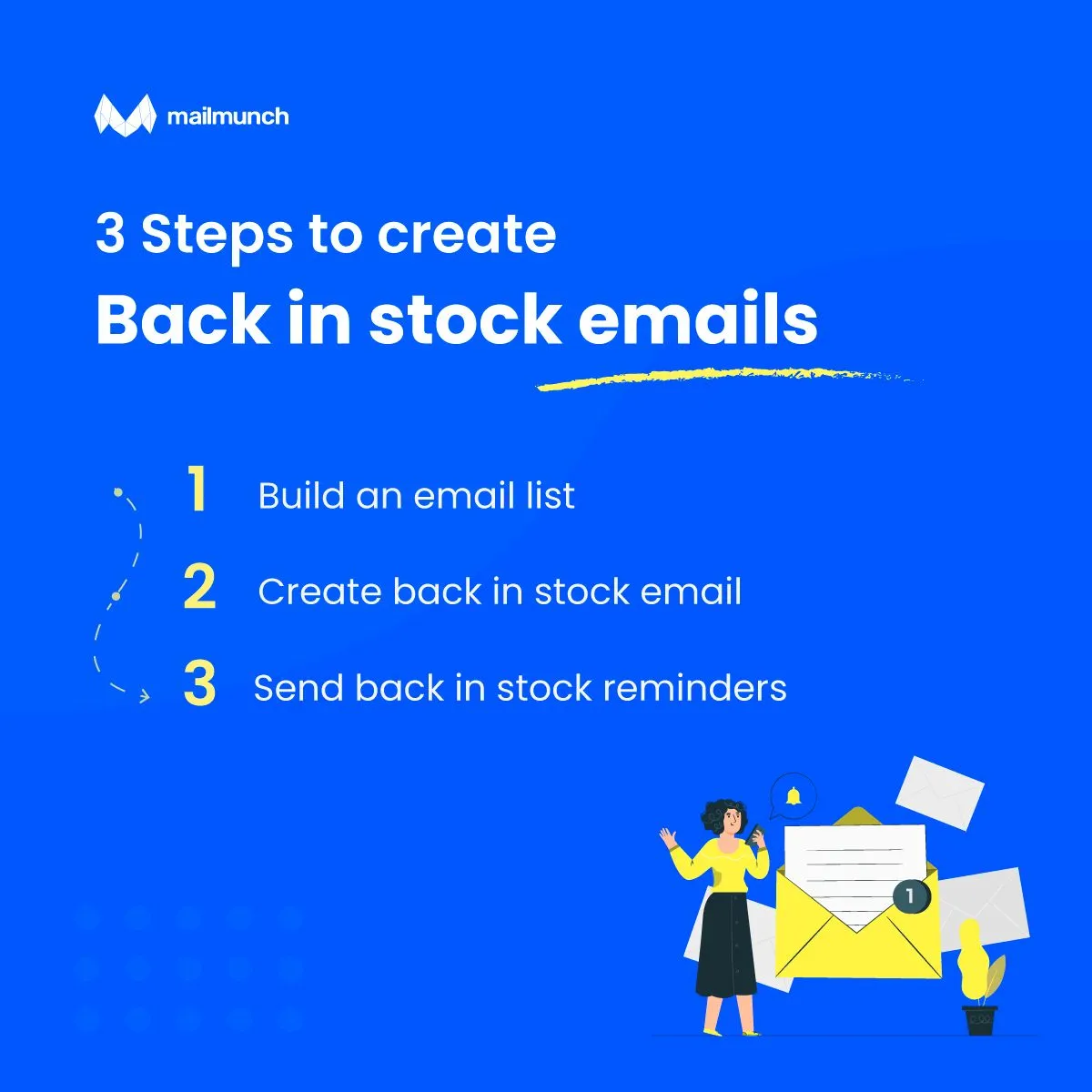 create back in stock emails