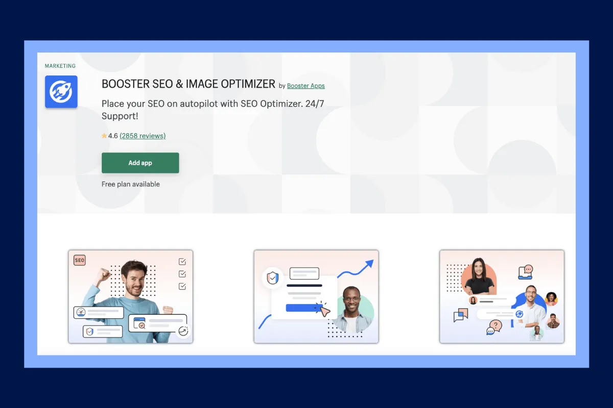 SEO and Image Optimizer Shopify App