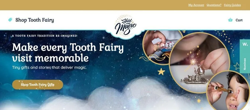 hold the magic product page