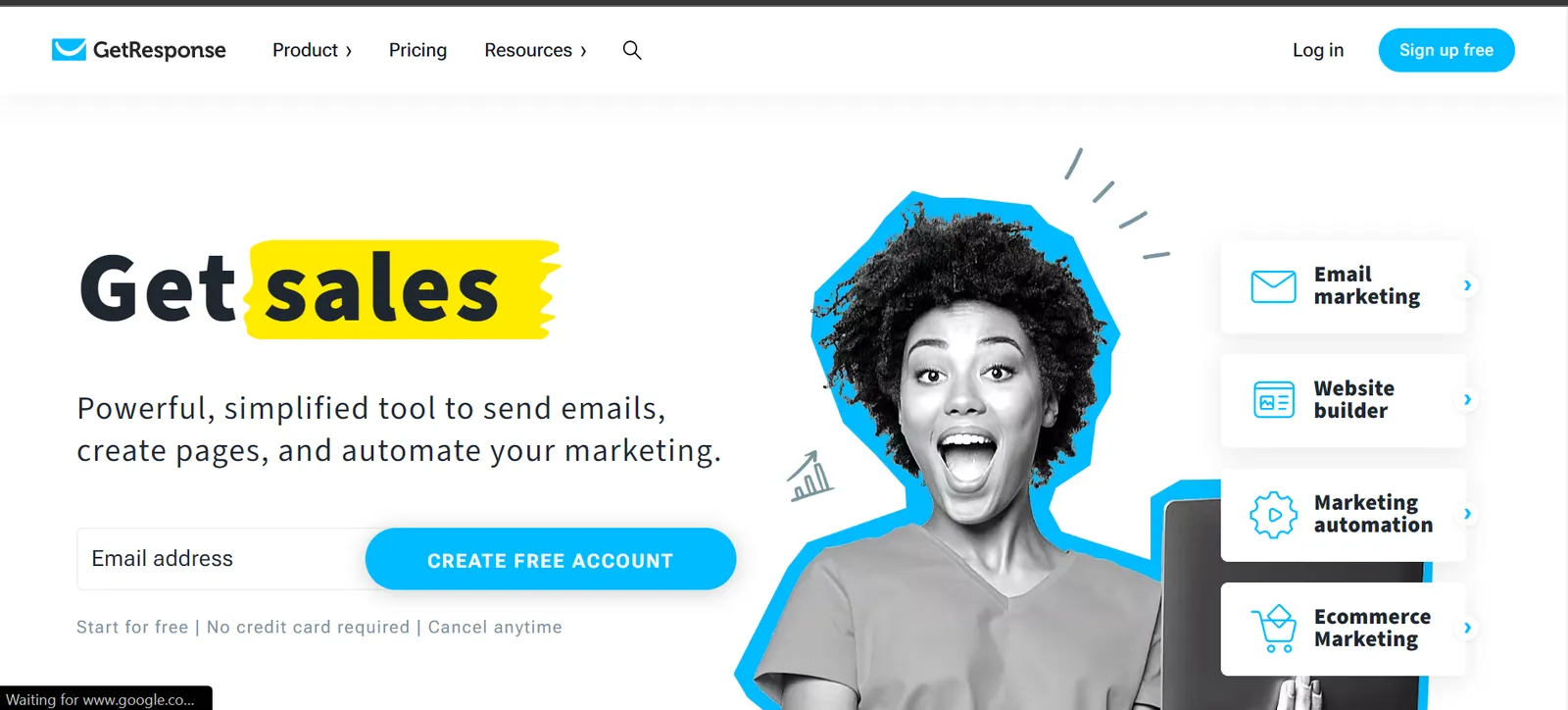 Best email newsletter software: GetResponse