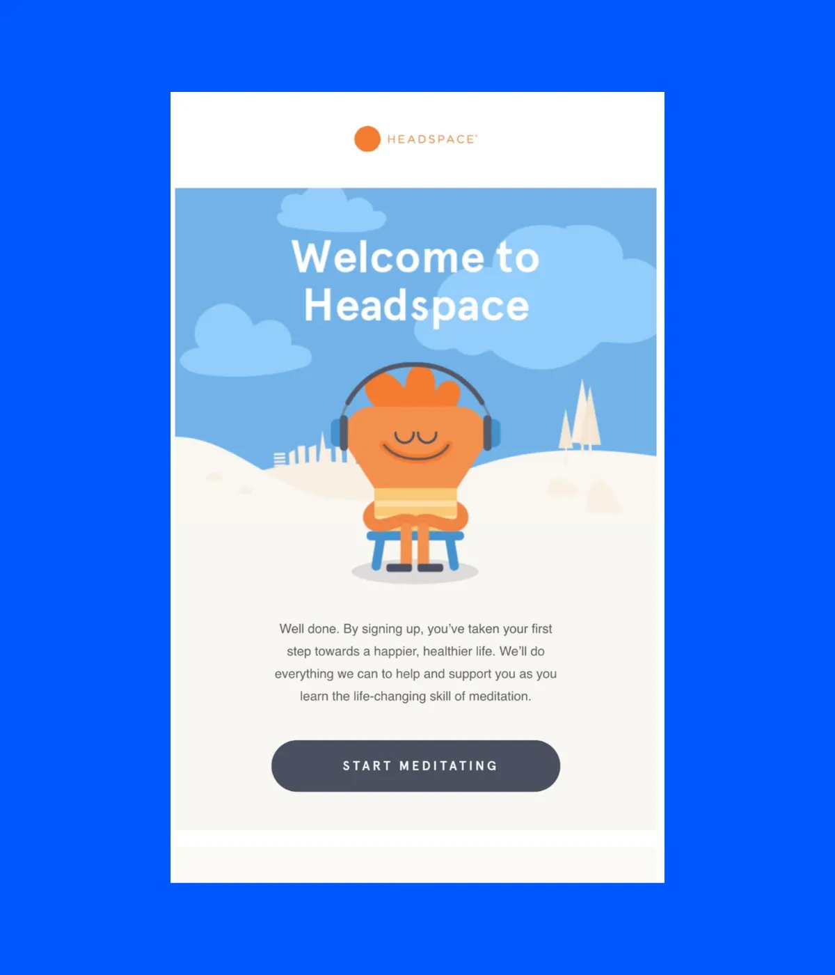 Headspace's offer email