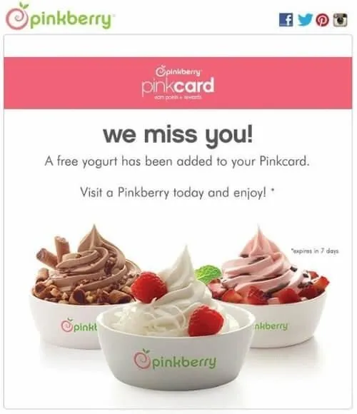 pinkberry email
