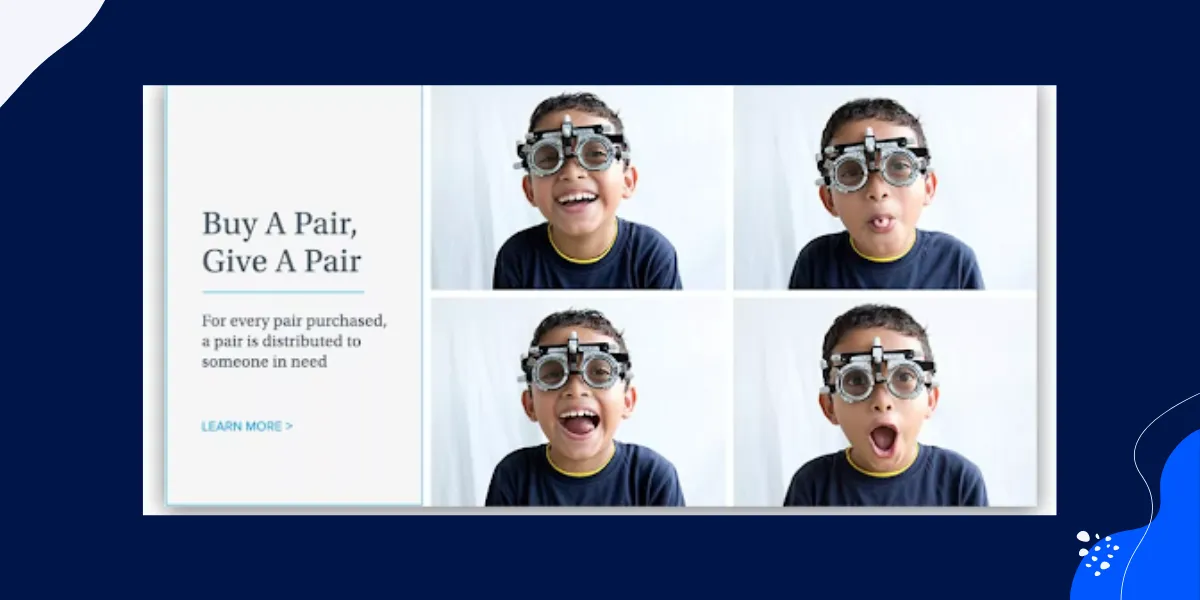 Examples of DTC Marketing: Warby Parker