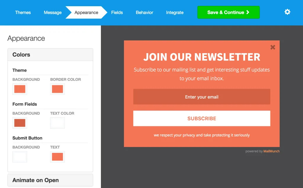 New Form Builder