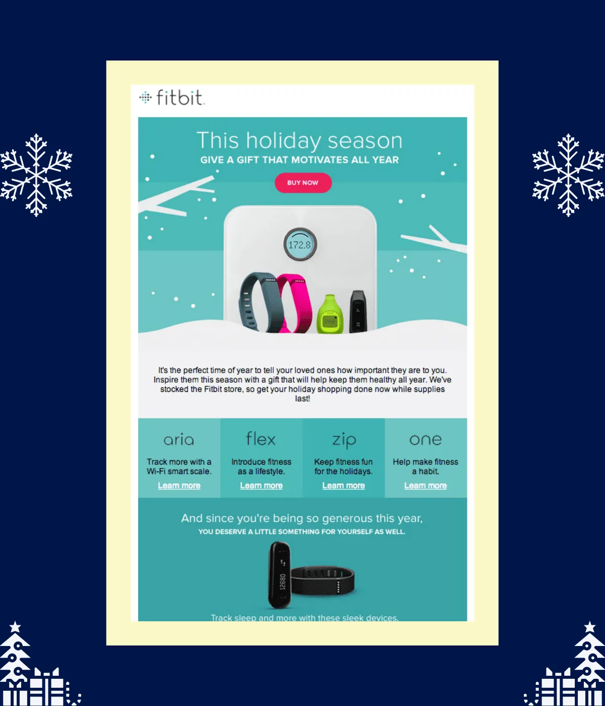 Smart holiday campaign for holiday season