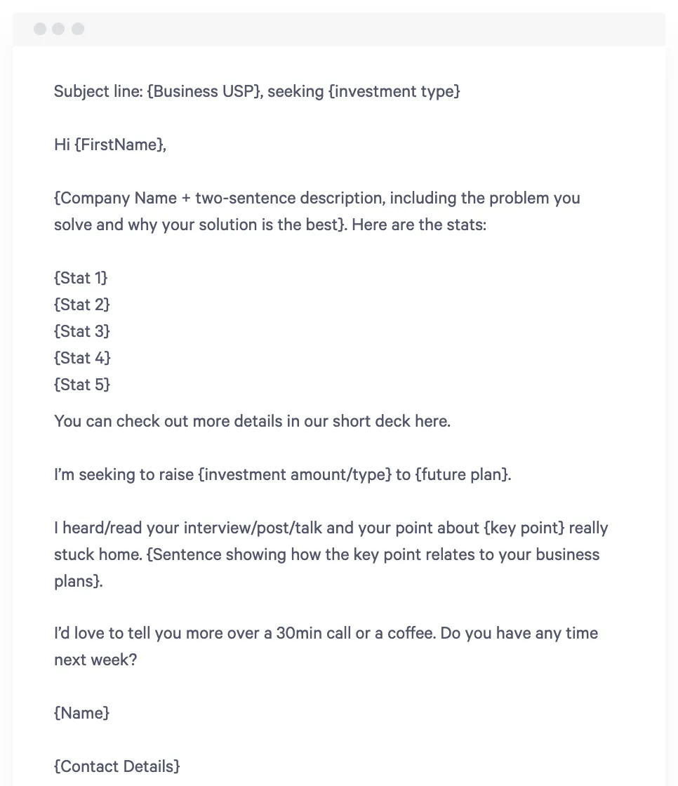 fundraising template
