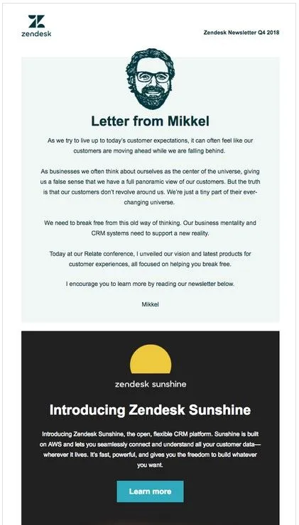 Newsletter best practice: Maintain stylistic consistancy