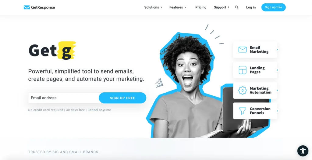 Web Accessibility Statement GetResponse