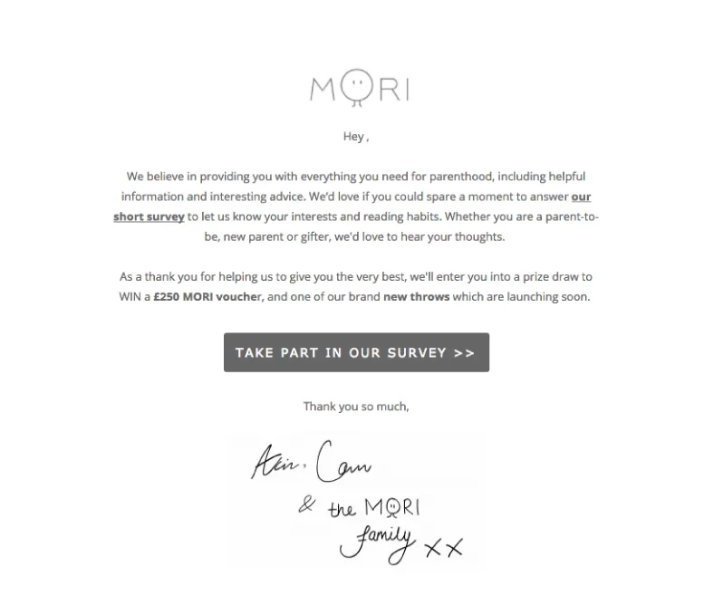 mori email