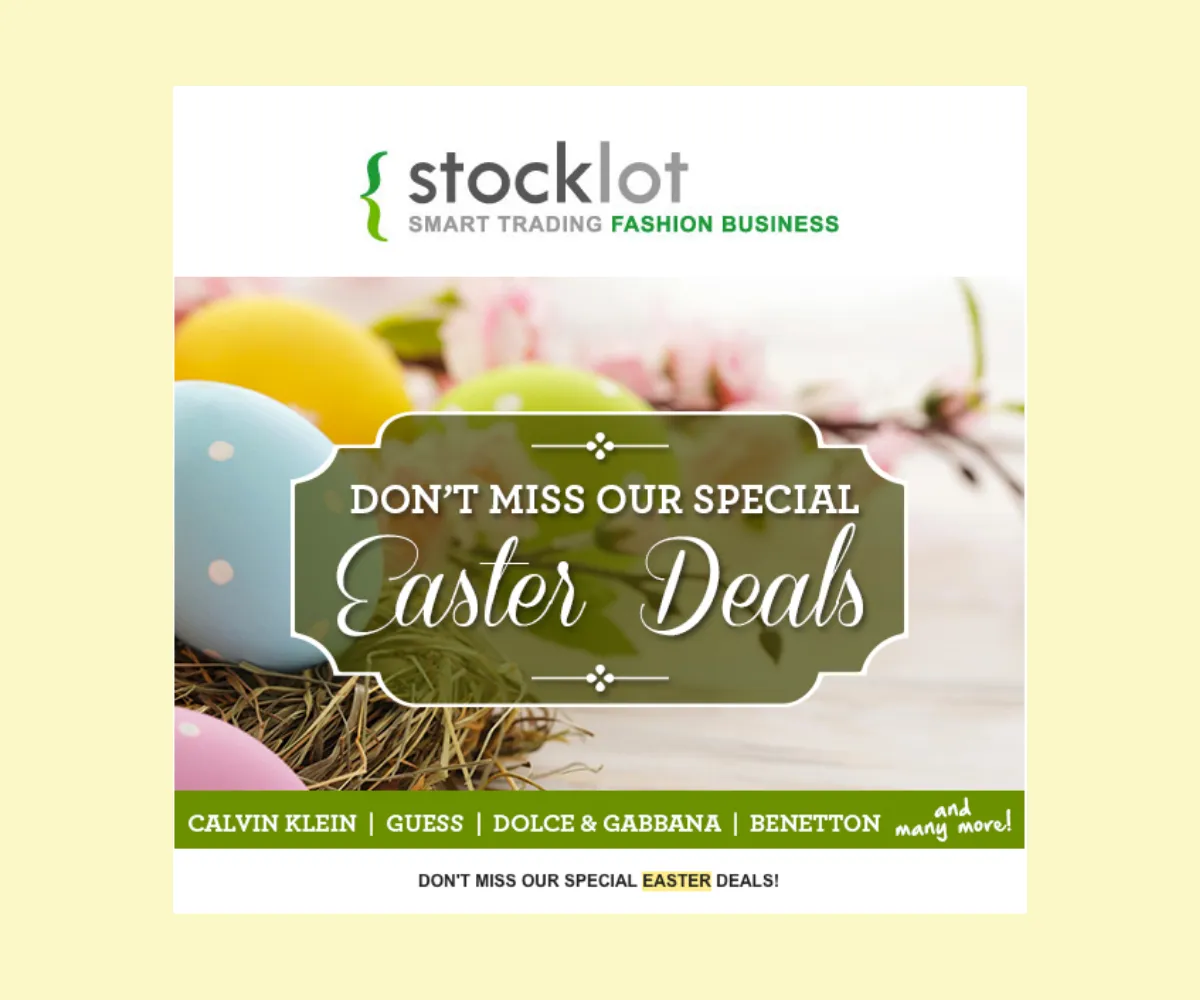 stocklot easter email