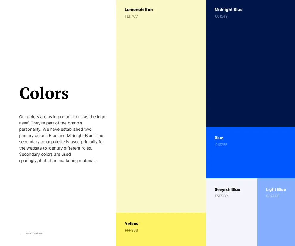 Mailmunch brand guideline: Colors