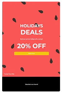 Email newsletter template