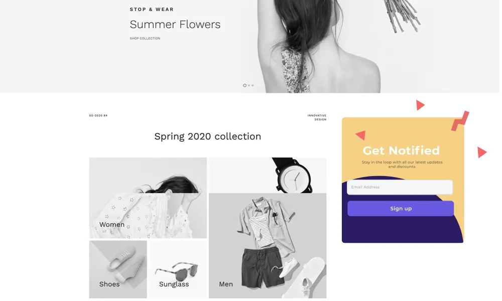 Sidebar Widget example