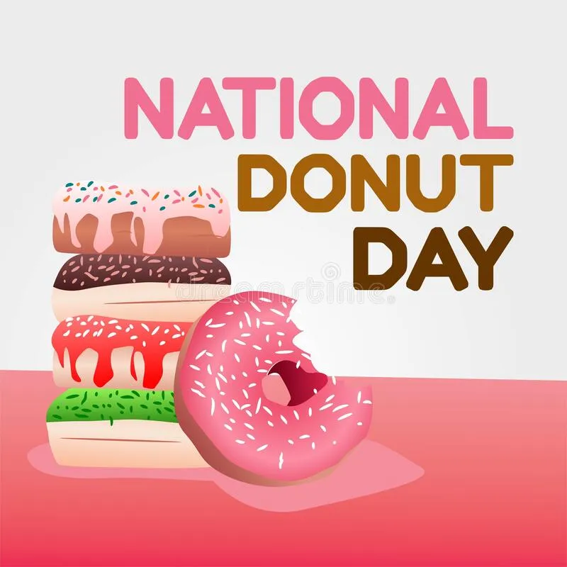June newsletter ideas example: National Donut Day