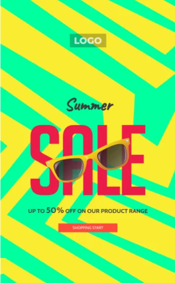 Summer Deals email template