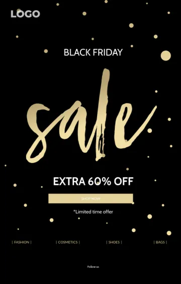 Black Friday Sale email template
