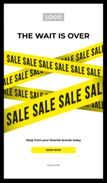 Mega Offer email template