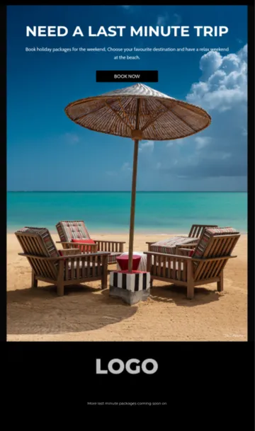 Summer Holidays email template