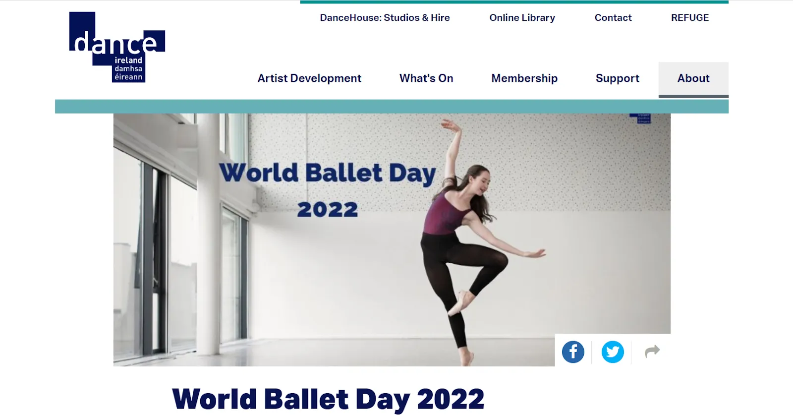 World Ballet Day: February Newsletter Ideas