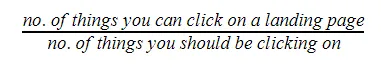 Attention Ratio Formula