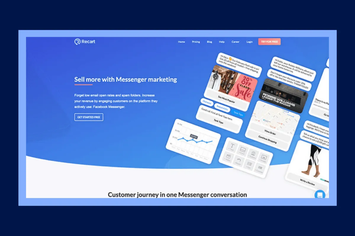 Recart reconnects you with your online customer