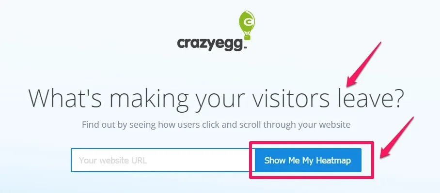 CTA that builds up curiosity