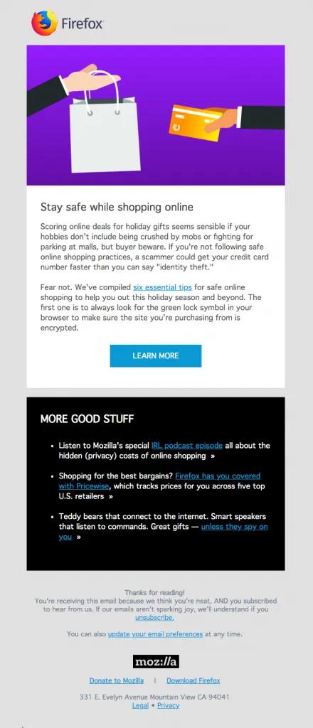 firefox email
