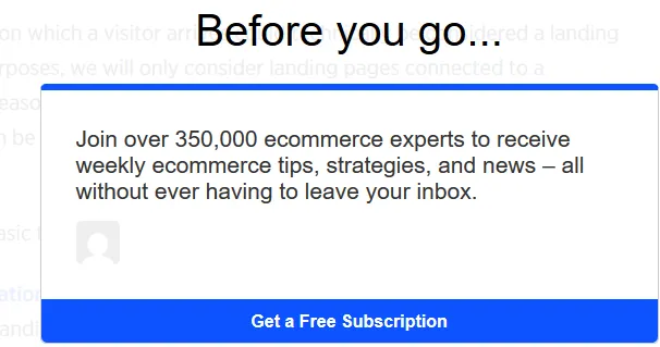 big commerce double opt in