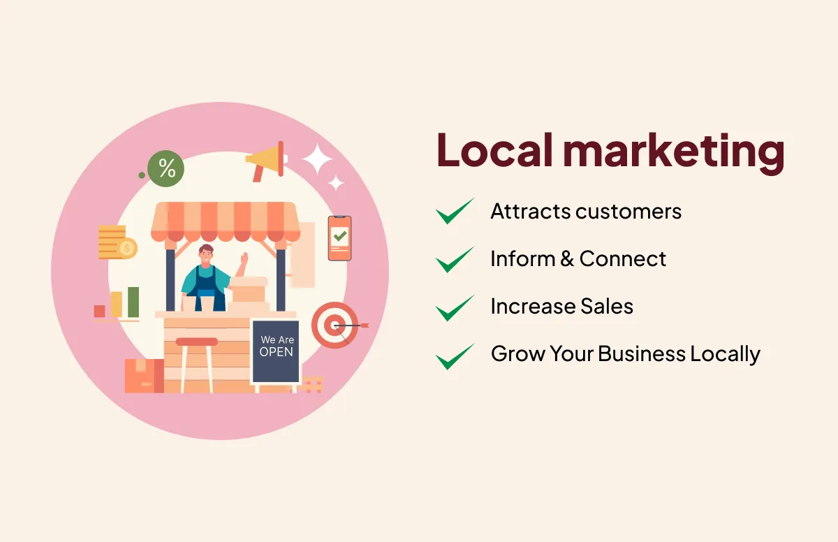 Local marketing benefits