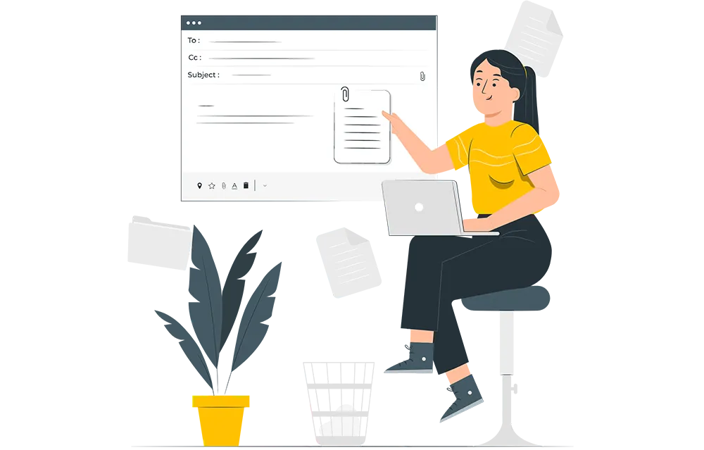 Send emails with affiliate links